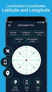Altimeter Elevation & Compass screenshot 2
