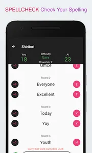 Shiritori: A Word Game screenshot 2