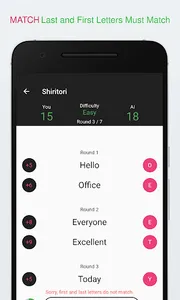 Shiritori: A Word Game screenshot 3