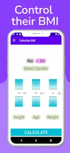 BMI for children and teens screenshot 1