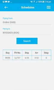 Jubba Airways screenshot 6