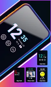 Always on Display Amoled Clock screenshot 1