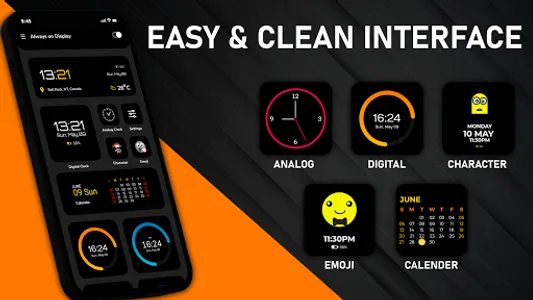 Always on Display Analog Clock screenshot 0