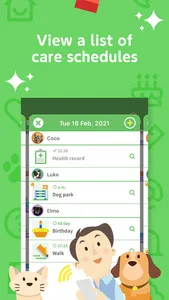 uchiccolog : Pets Scheduler screenshot 1