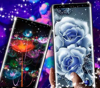 Fantasy Flowers Live Wallpaper screenshot 3