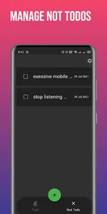 Manage Your Todos or Not Todos screenshot 1