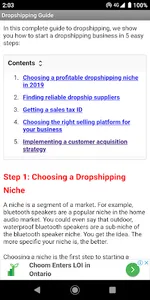 Dropshipping Basics screenshot 1