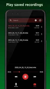 Voice Recorder (sound) screenshot 3