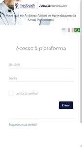 Med Performance: Área do Trein screenshot 1