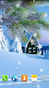 Winter Live Wallpaper screenshot 2