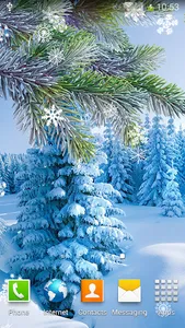 Winter Live Wallpaper screenshot 3