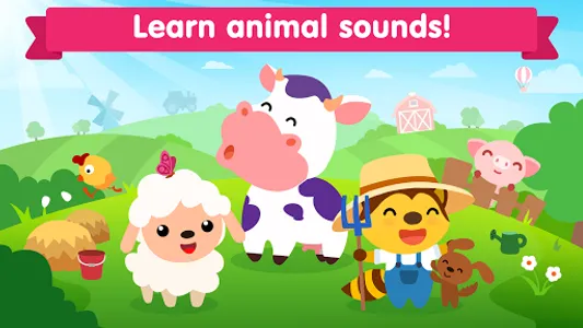 Animal sounds games for babies screenshot 0