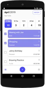 To Do List with notification a screenshot 0