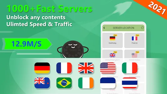 Oreo VPN - Fast VPN screenshot 3