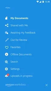Amazon WorkDocs screenshot 1