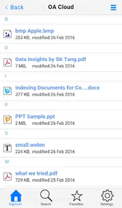 OA Cloud screenshot 2