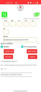 AmbiSecure Send/Receive APDU screenshot 1