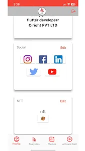 Ambisecure Business card screenshot 0