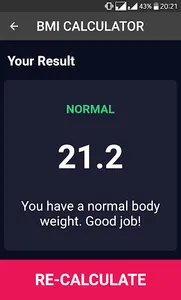 Bmi Calculator screenshot 3