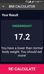 Bmi Calculator screenshot 4