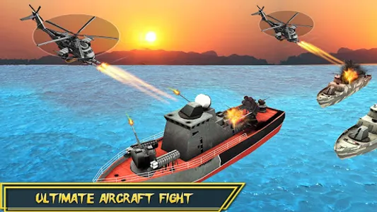 Gunship War : Helicopter Games screenshot 12