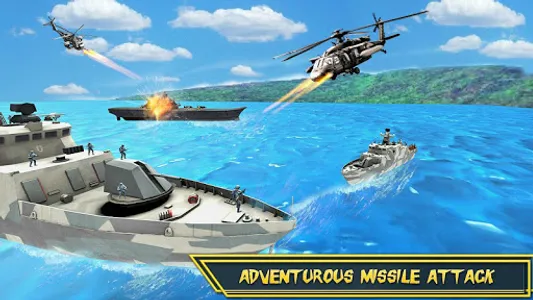 Gunship War : Helicopter Games screenshot 14