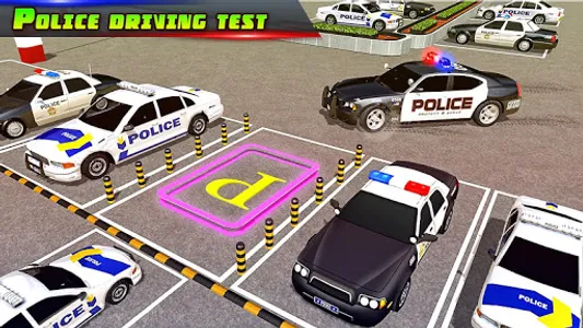 Police Car Park City Highway screenshot 12