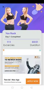 Woman Fitness For Weight Loss screenshot 1