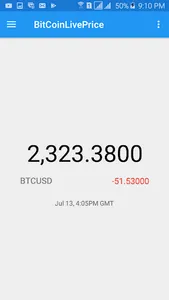 bitcoin live rates US and indi screenshot 0