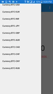 bitcoin live rates US and indi screenshot 1