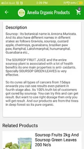 Amelia Organic Cancer Fruit So screenshot 4
