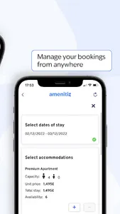 Amenitiz screenshot 2