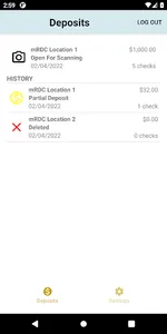 ANB Remote Deposit screenshot 2