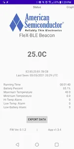 FleX-BLE Beacon Demo screenshot 5