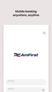 AmFirst Digital Banking screenshot 0