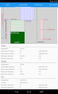 Fit Tolerance ISO screenshot 5