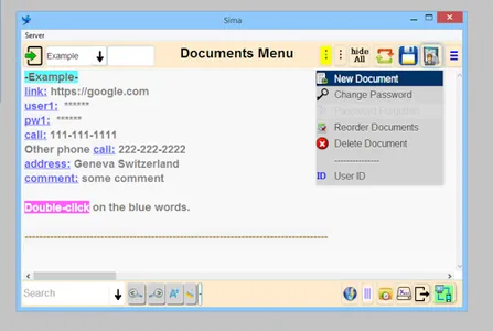 simadocs screenshot 3