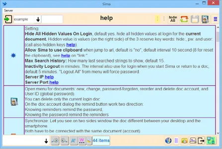 simadocs screenshot 6