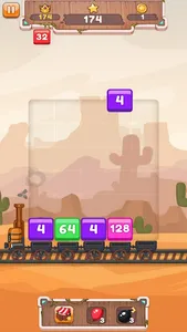 Train 2048 screenshot 1