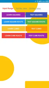 Square Root Cube Root Tables - screenshot 0
