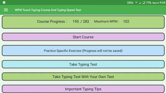 WPM Touch Typing Course And Ty screenshot 19