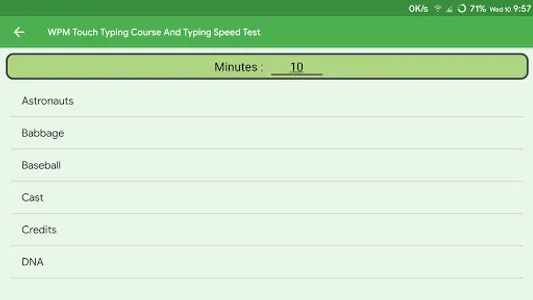 WPM Touch Typing Course And Ty screenshot 20
