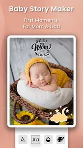 Baby Story Maker : Baby Pics screenshot 0