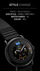 Awf Analog xT: Watch face screenshot 3