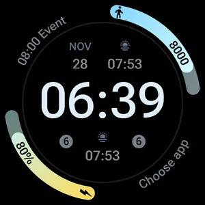 Athlete 2: Wear OS Watch face screenshot 10