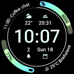 Athlete 2: Watch face screenshot 11