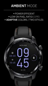 Awf Glow Digital: Watch face screenshot 3