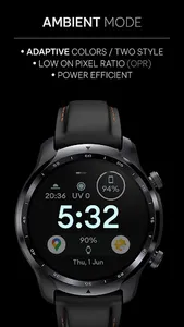 Material 4: Wear OS watch face screenshot 3