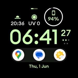 Material 4: Wear OS watch face screenshot 8