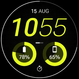 Awf Pace 3: Wear OS face screenshot 10